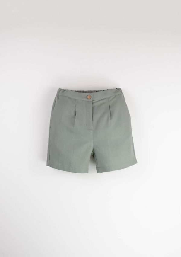 Popelin Chino Style Shorts 經典卡其短褲 - Green 