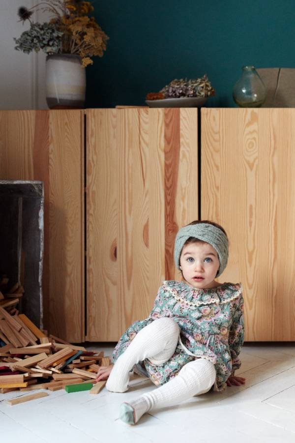 Louise Misha Ghilena 連身裙 - Blue LouiseMisha,法國童裝,法國品牌,有機棉,童裝