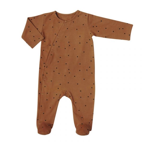 Bonjour Little 有機棉連身褲 Babysuit - Crazy Dots 包屁,連身褲,bonjourlittle,法國母嬰品牌,寶寶穿搭,寶寶用品,有機棉,永續經營產品,無毒童裝