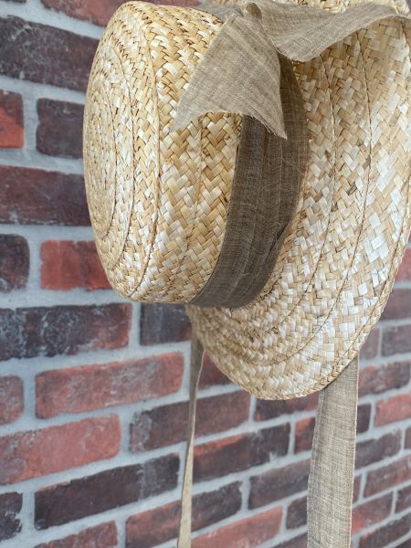 Frou Frou The Classic Straw Hat - Cotton Tap Sand 